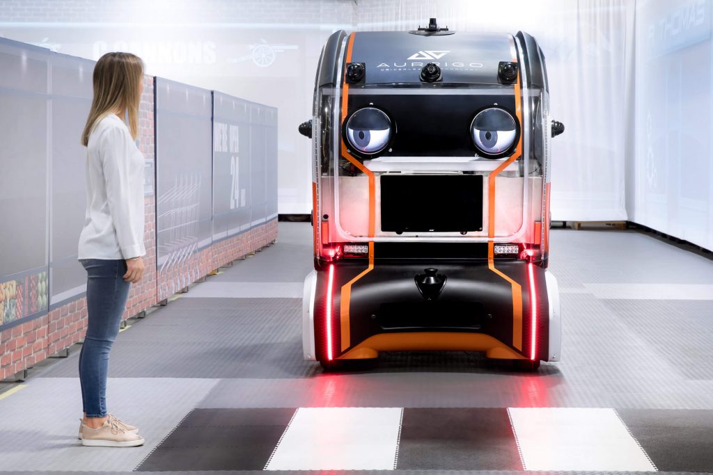 self-driving car from Jaguar Land Rover