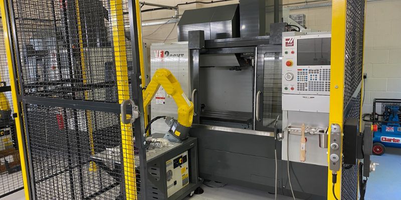 Haas 5-axis vertical machining centre at Prototype Projects