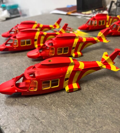 EHAAT 9 helicopter model development