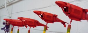 SLA 3D printing prototypes