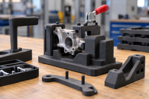 SLS 3D printing for jigs, fixtures and robotic grippers
